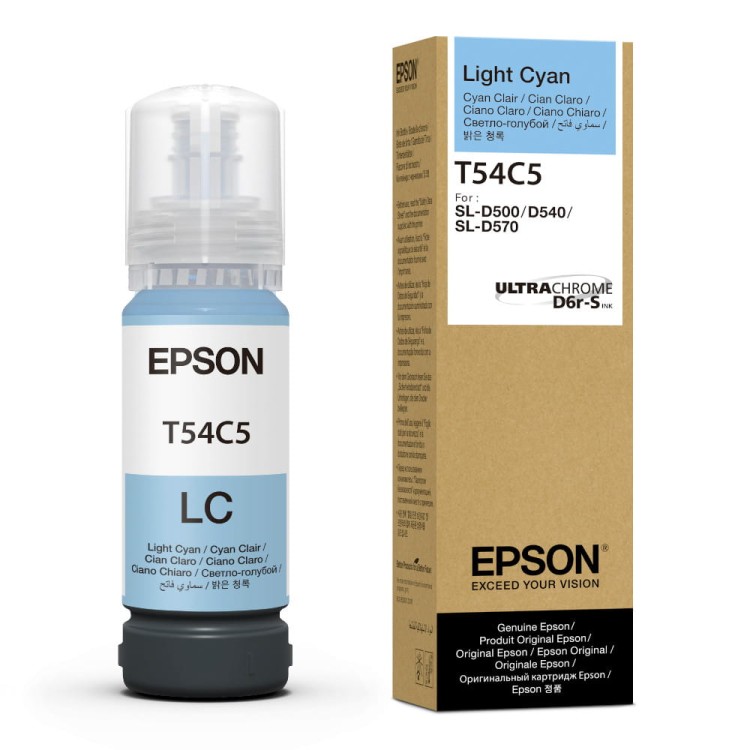 Tusz Epson T54C5 LC - jasny cyjan, 70 ml