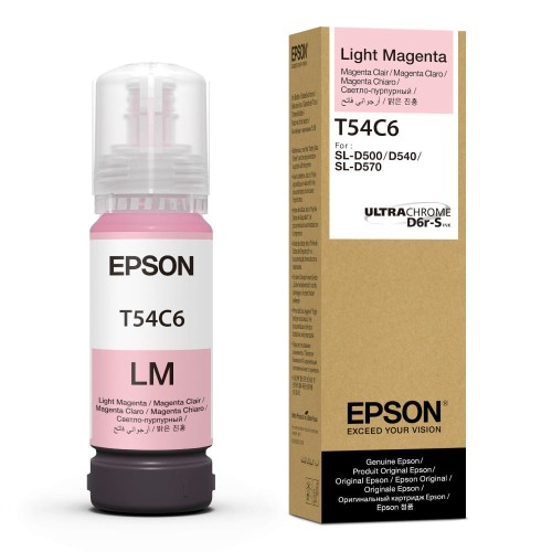 Tusz Epson T54C6 LM - jasny purpurowy, 70 ml