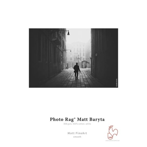 Papier HAHNEMUHLE Photo Rag Matt Baryta 308 g/m2 - A3+, 25 arkuszy