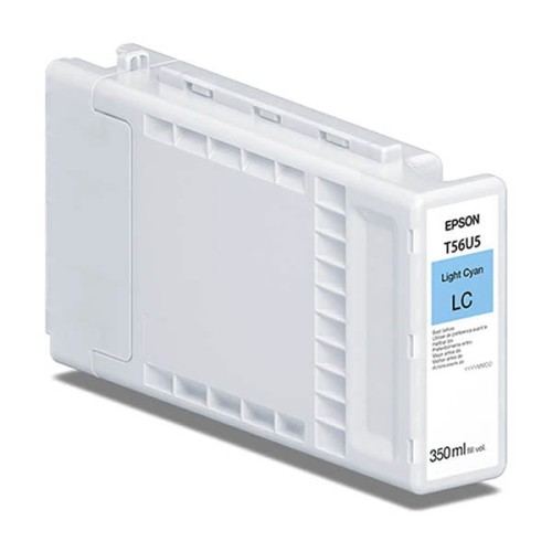 Tusz EPSON T56U5 LC – jasny cyjan (350 ml) C13T56U500