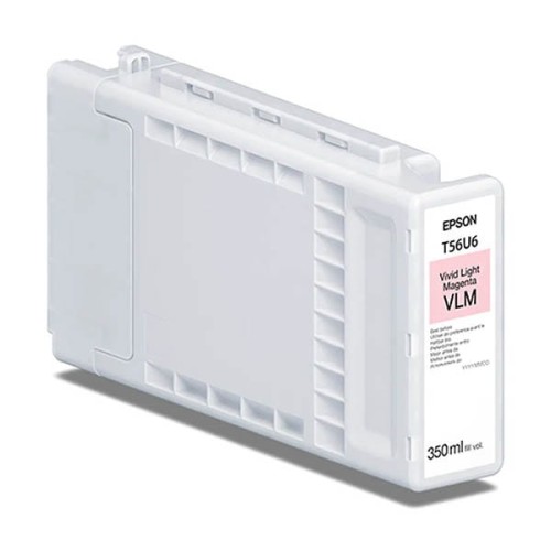 Tusz EPSON T56U6 VLM – jasny purpurowy (350 ml) C13T56U600