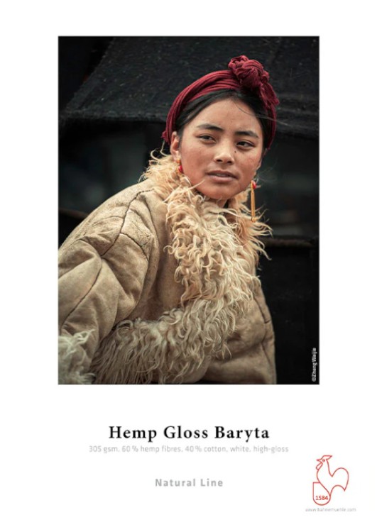 Papier fotograficzny HAHNEMUHLE Hemp Gloss Baryta 305 g/m2