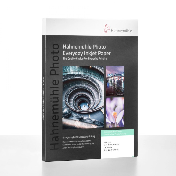 Papier fotograficzny HAHNEMUHLE Sustainable Photo Glossy 220 g/m2 - opakowanie