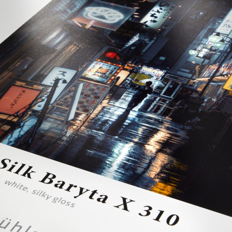 Papier fotograficzny HAHNEMUHLE Photo Silk Baryta X 310 g/m2 - powierzchnia