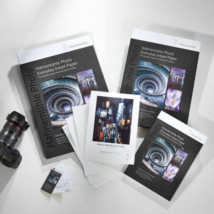Papier fotograficzny HAHNEMUHLE Photo Silk Baryta X 310 g/m2 - zestawienie