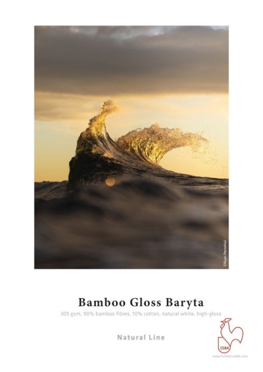 Papier fotograficzny HAHNEMUHLE Bamboo Gloss Baryta 305 g/m2