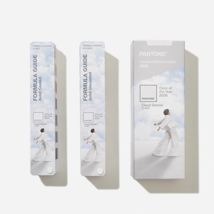 Wzornik kolorów PANTONE Formula Guide - edycja limitowana - kolor roku 2026: 11-4201 Cloud Dancer