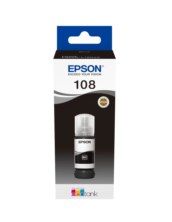 Tusz EPSON 108 EcoTank T09C1 - czarny
