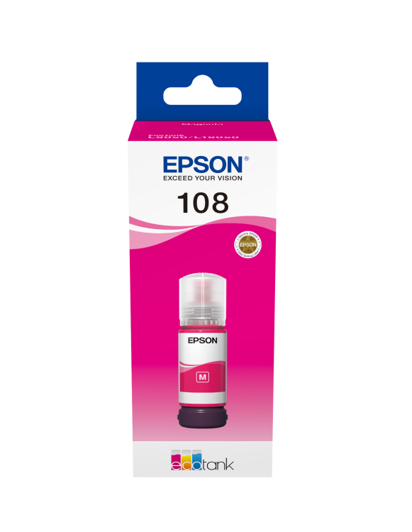 Tusz EPSON 108 EcoTank T09C3 - magenta