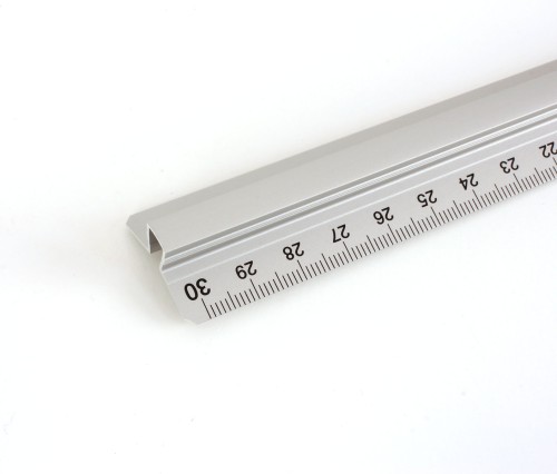 Linijka aluminiowa 30 cm LENIAR 30317