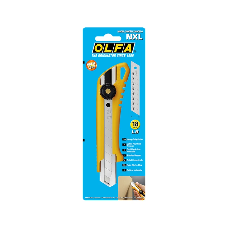 Nóż OLFA Heavy-Duty NXL na ostrze 18 mm - opakowanie
