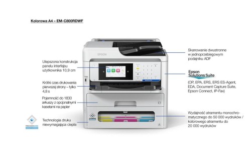 Tusz Epson T11N2 XL C - niebieski