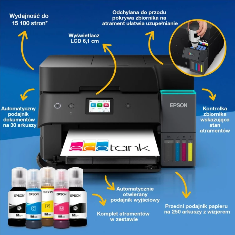Drukarka wielofunkcyjna EPSON EcoTank L6390