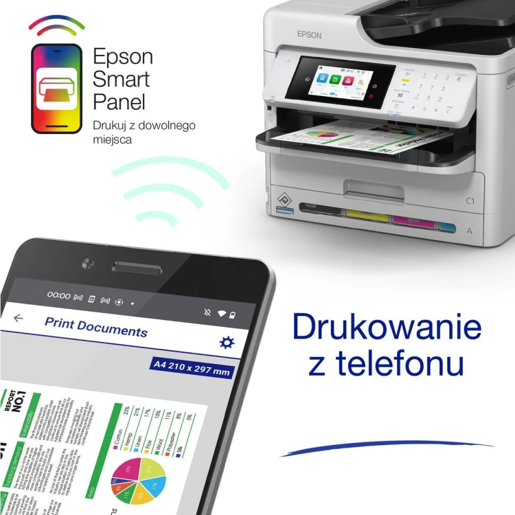 Drukarka wielofunkcyjna EPSON WorkForce Pro WF-C5890DWF