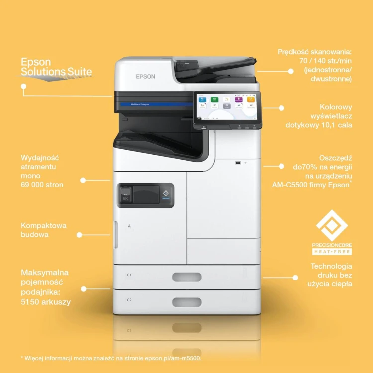Drukarka atramentowa EPSON WorkForce Enterprise AM-M5500