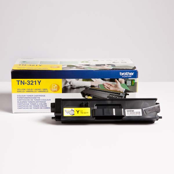 Toner BROTHER TN-321Y - żółty, 1500 stron