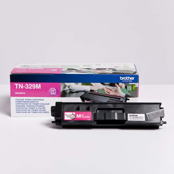 Toner BROTHER TN-329M - magenta, 6000 stron
