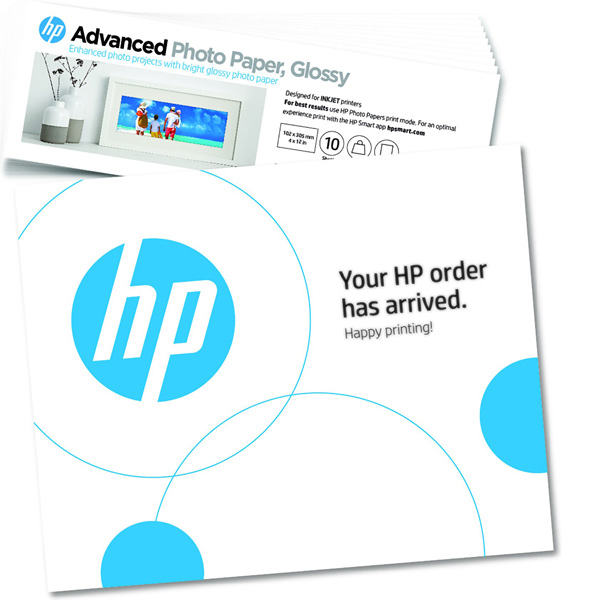 Papier fotograficzny HP Advanced Photo 49V51A - 10 arkuszy