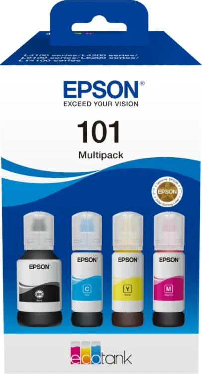 Tusz EPSON 101 EcoTank Multipack 4 kolory