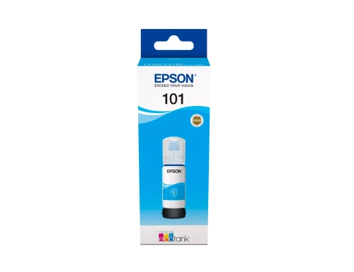 Tusz EPSON 101 EcoTank C - niebieski