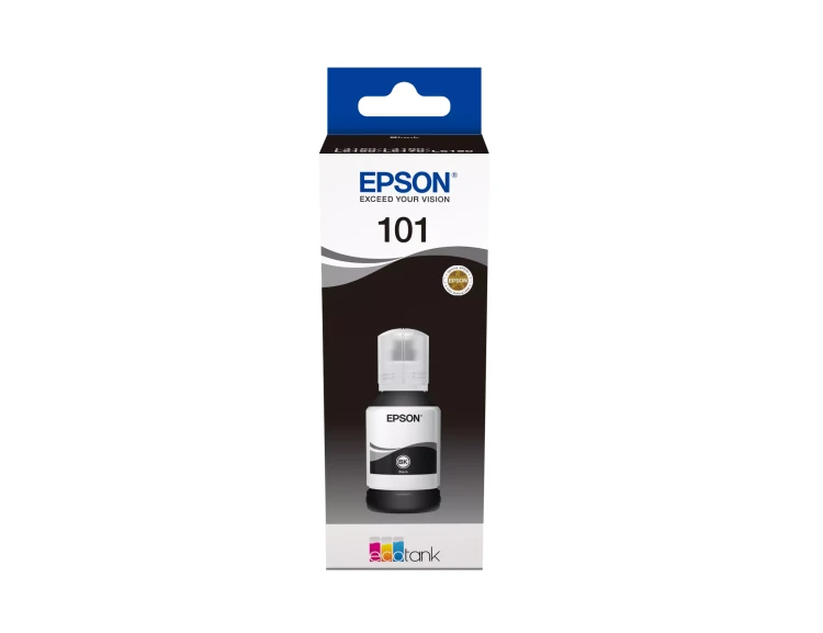 Tusz EPSON 101 EcoTank BK - czarny