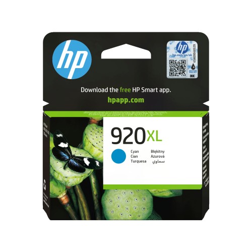 Tusz HP 920XL - cyan, 7.5 ml
