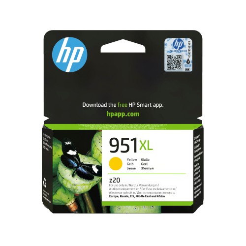 Tusz HP 951XL - żółty, 17 ml