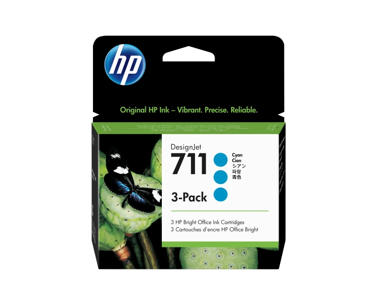 Tusz HP 711 - cyan, 29 ml