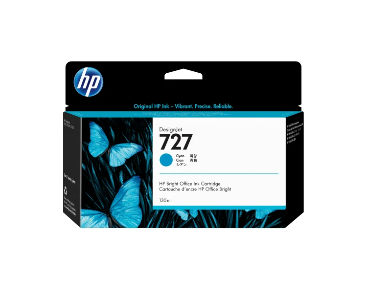 Tusz HP 727 - cyan, 130 ml