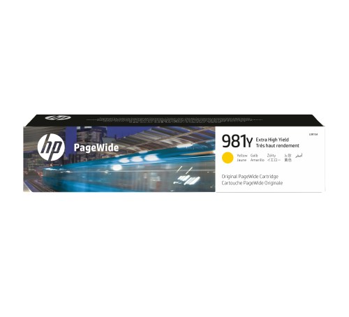 Tusz HP 981Y - żółty, 183 ml