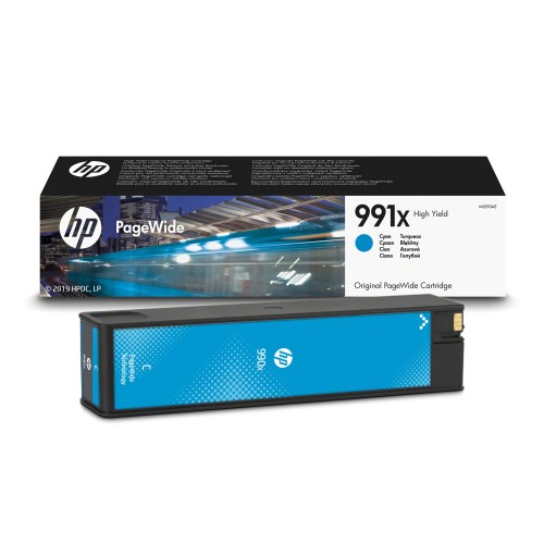 Tusz HP 991X - cyan, 168 ml