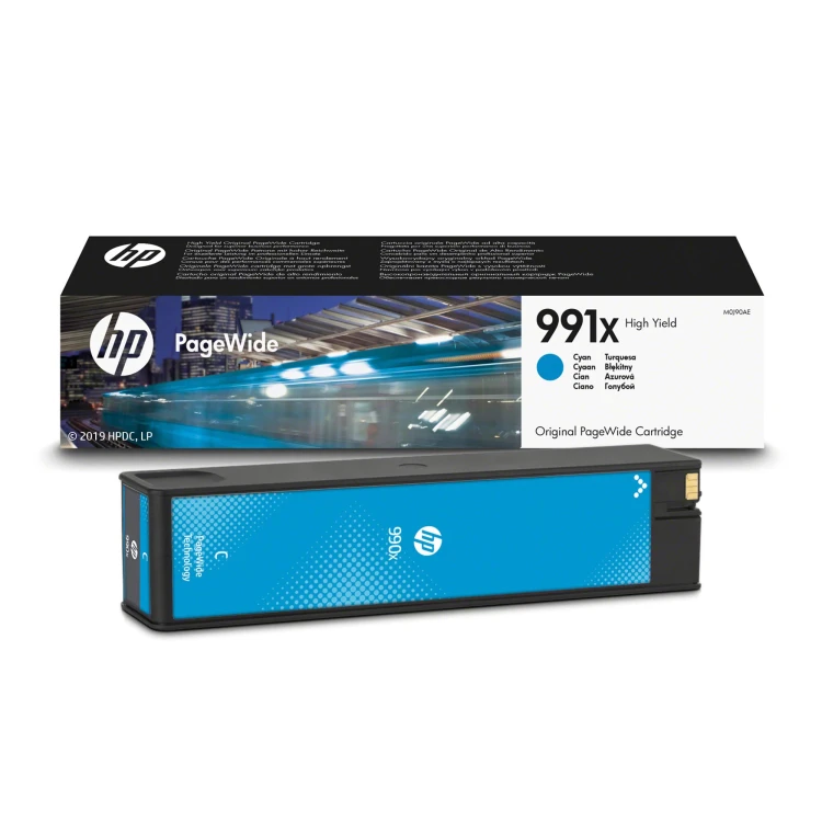Tusz HP 991X - cyan, 168 ml