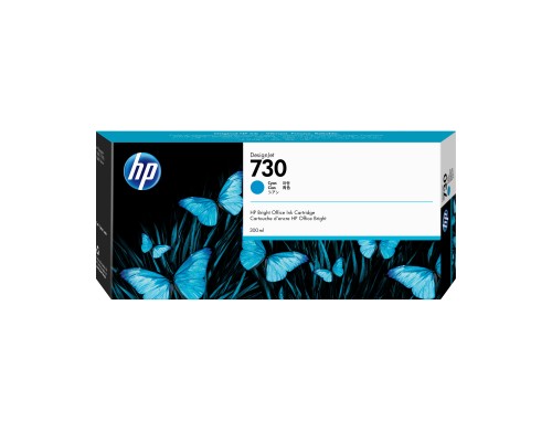 Tusz HP 730 - cyan, 300 ml