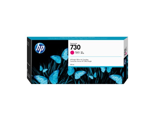 Tusz HP 730 - magenta, 300 ml