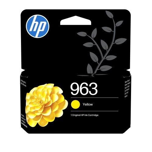 Tusz HP 963 - żółty, 10.7 ml