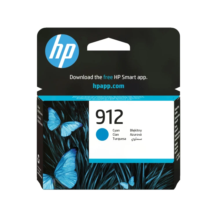 Tusz HP 912 - cyan, 2.93 ml