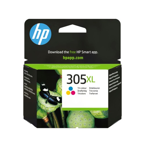 Tusz HP 305XL - trójkolorowy, 5 ml