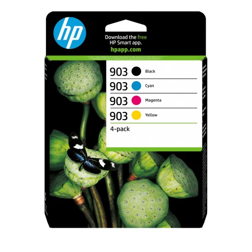 Tusz HP 903 - czarny, żółty, cyan, magenta (4-pak)