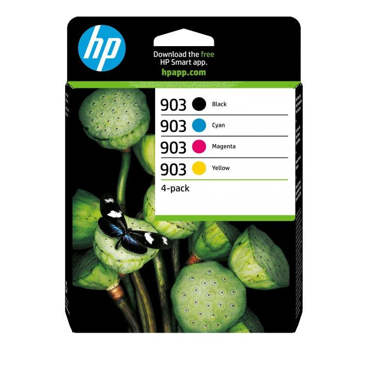 Tusz HP 903 - czarny, żółty, cyan, magenta (4-pak)