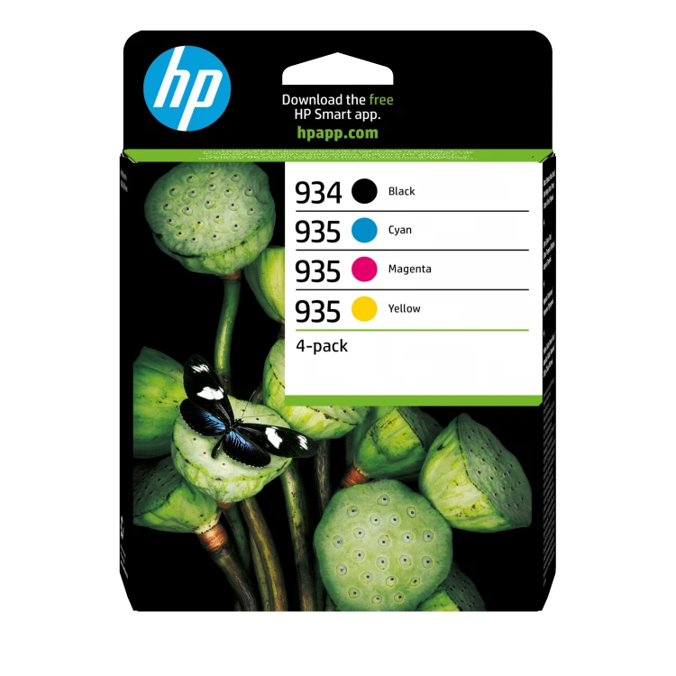 Tusz HP 934/935 - czarny, żółty, cyan, magenta (4-pak)
