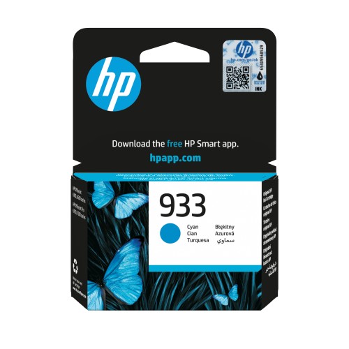 Tusz HP 933 - cyan, 4 ml
