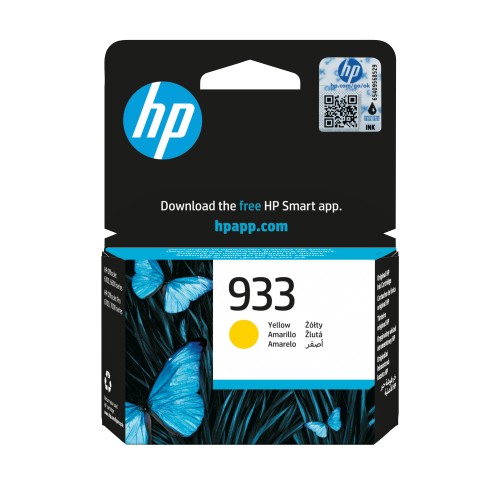 Tusz HP 933 - żółty, 3.5 ml
