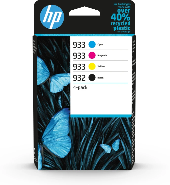 Tusz HP 932/933 - czarny, żółty, cyan, magenta (4-pak)