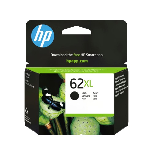 Tusz HP 62XL - czarny, 12 ml