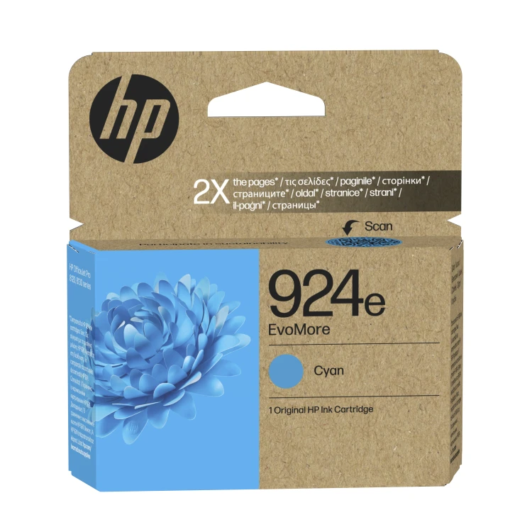 Tusz HP 924 - cyan, 10 ml