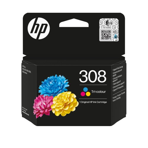 Tusz HP 308 - cyan, magenta, żółty