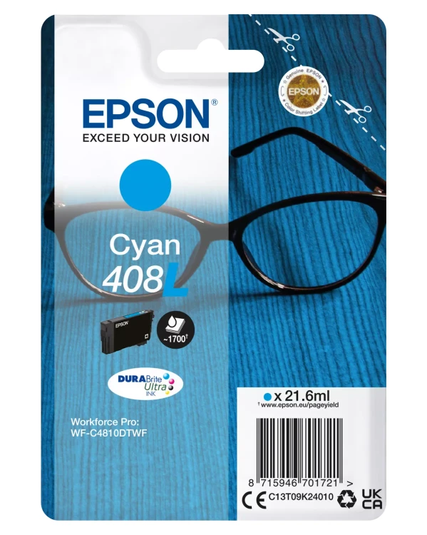 Tusz Epson 408L C - cyan