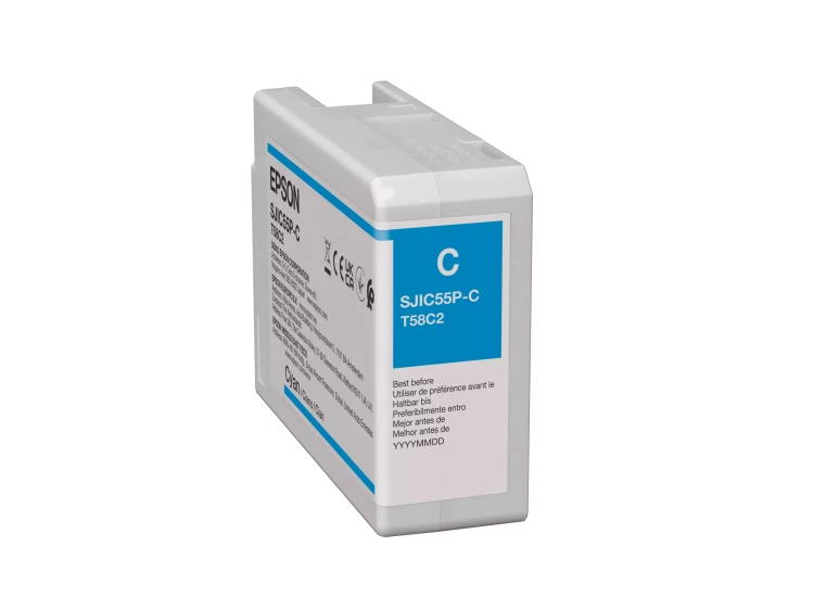 Tusz Epson SJIC55 T58C2 C - Cyan