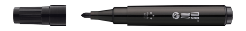 Marker permanentny M200 MemoBe końcówka okrągła 3 mm czarny