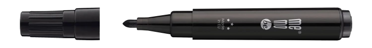 Marker permanentny M200 MemoBe końcówka okrągła 3 mm czarny